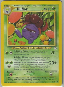 Pokémon-Karte Duflor 036/111