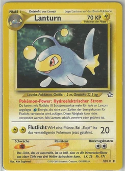 Pokémon-Karte Lanturn 038/111