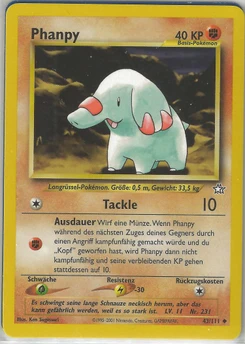 Pokémon-Karte Phanpy 043/111