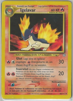 Pokémon-Karte Igelavar 046/111