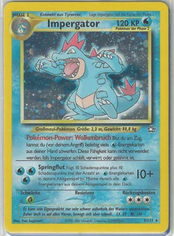 Pokémon-Karte Impergator 005/111