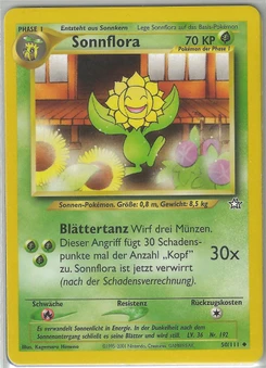 Pokémon-Karte Sonnflora 050/111