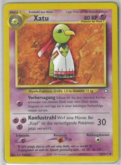 Pokémon-Karte Xatu 052/111