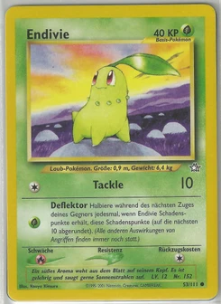 Pokémon-Karte Endivie 053/111
