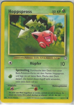Pokémon-Karte Hoppspross 061/111
