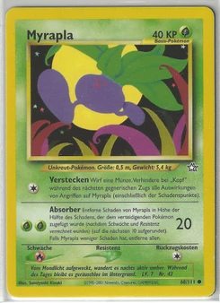 Pokémon-Karte Myrapla 068/111