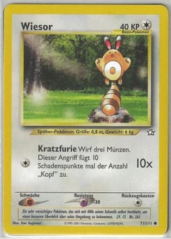 Pokémon-Karte Wiesor 071/111