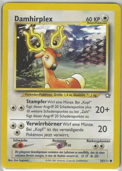Pokémon-Karte Damhirplex 076/111