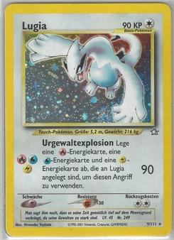 Pokémon-Karte Lugia 009/111
