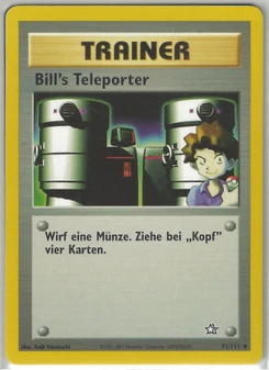 Pokémon-Karte Bills Teleporter 091/111