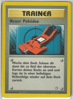 Pokémon-Karte Neuer Pokedex 095/111