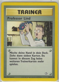 Pokémon-Karte Professor Lind 096/111