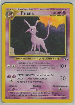 Pokémon-Karte Psiana 020/075