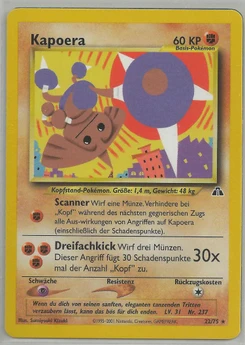 Pokémon-Karte Kapoera 022/075
