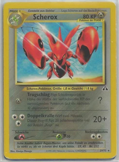 Pokémon-Karte Scherox 029/075