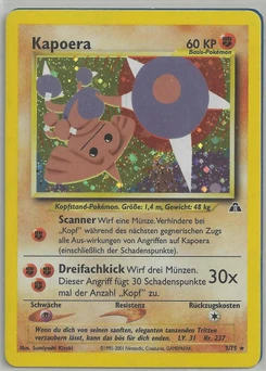 Pokémon-Karte Kapoera 003/075