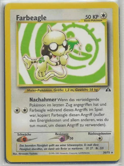 Pokémon-Karte Farbeagle 030/075
