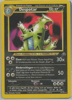 Pokémon-Karte Despotar 031/075