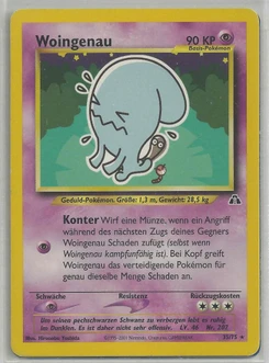 Pokémon-Karte Woingenau 035/075