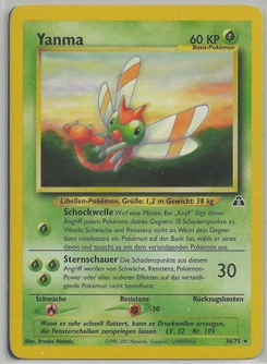 Pokémon-Karte Yanma 036/075