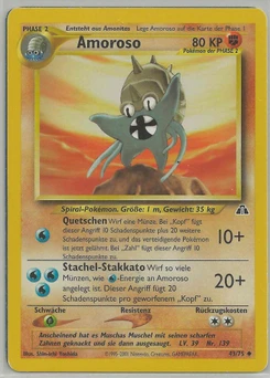 Pokémon-Karte Amoroso 043/075