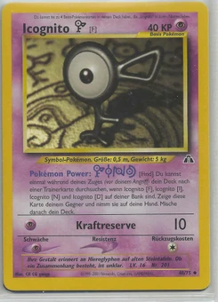 Pokémon-Karte Icognito F 048/075