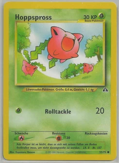 Pokémon-Karte Hoppspross 055/075