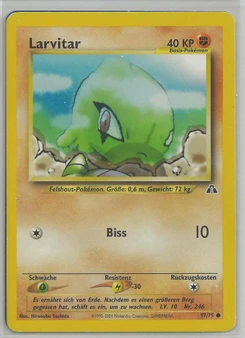 Pokémon-Karte Larvitar 057/075