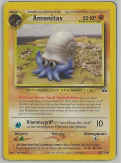 Pokémon-Karte Amonitas 060/075