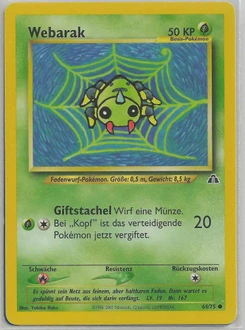 Pokémon-Karte Weberak 064/075