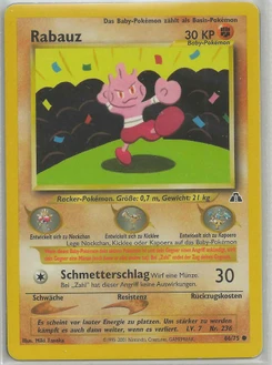 Pokémon-Karte Rabauz 066/075