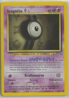 Pokémon-Karte Icognito I 068/075