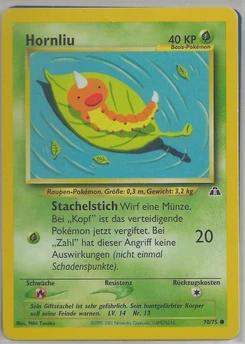 Pokémon-Karte Hornliu 070/075