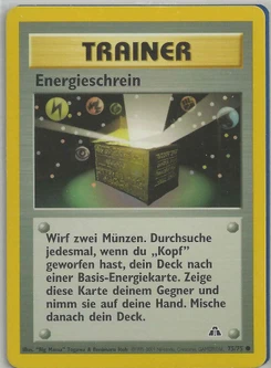 Pokémon-Karte Energy Ark 075/075