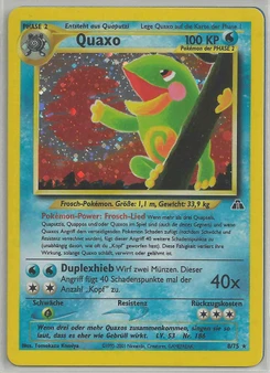 Pokémon-Karte Quaxo 008/075