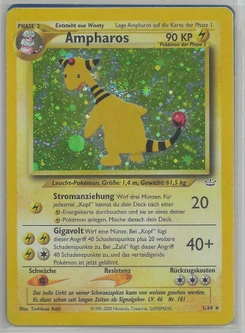 Pokémon-Karte Ampharos 001/064