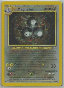Pokémon-Karte Magneton 010/064