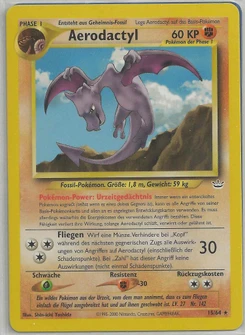 Pokémon-Karte Aerodactyl 015/064