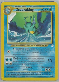 Pokémon-Karte Seedraking 019/064