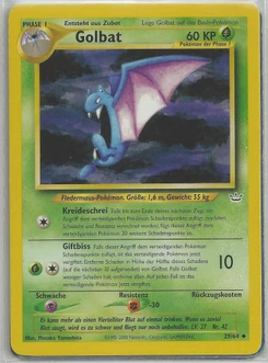 Pokémon-Karte Golbat 029/064