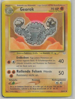Pokémon-Karte Georok 030/064