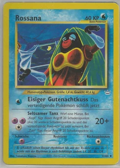 Pokémon-Karte Rossana 031/064
