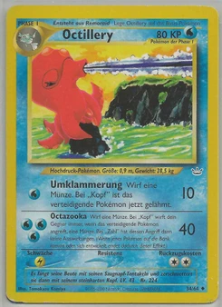 Pokémon-Karte Octillery 034/064