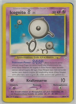Pokémon-Karte Icognito B 039/064