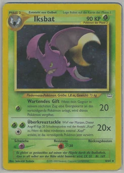 Pokémon-Karte Iksbat 004/064