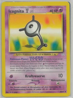 Pokémon-Karte Icognito Y 040/064