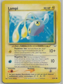 Pokémon-Karte Lampi 042/064