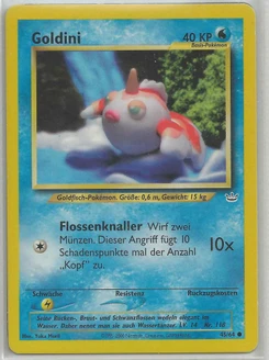 Pokémon-Karte Goldini 045/064
