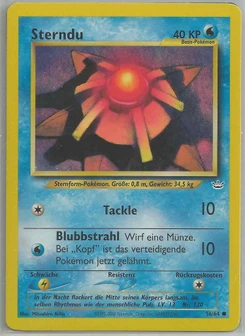 Pokémon-Karte Sterndu 056/064