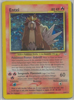 Pokémon-Karte Entei 006/064